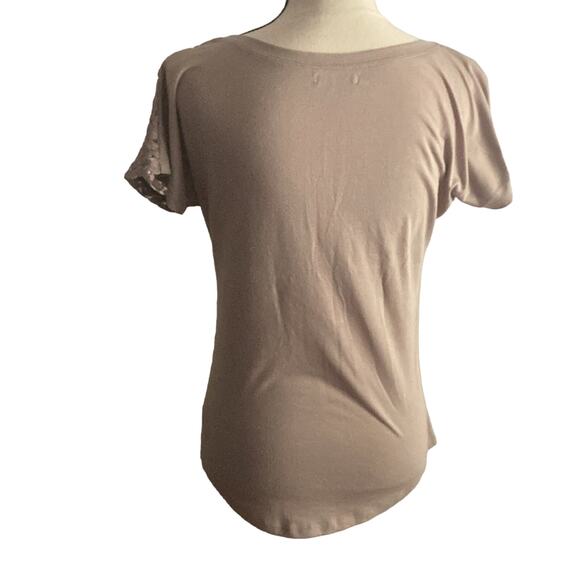 Maurices boho crochet front short sleeve tshirt small - Picture 4 of 10